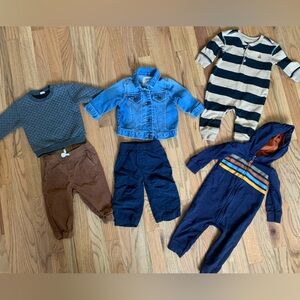 Baby boys neutral winter bundle 6-12 mo